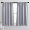 RYB HOME Curtains for Bedroom 63 inches Long, W 34 x L 63, 2 Panels by RYBHOME