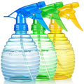Spray Bottles - 3 Pack, 16 oz - Mist/Stream, Bright Colors, Leak Proof by FANSTINOW