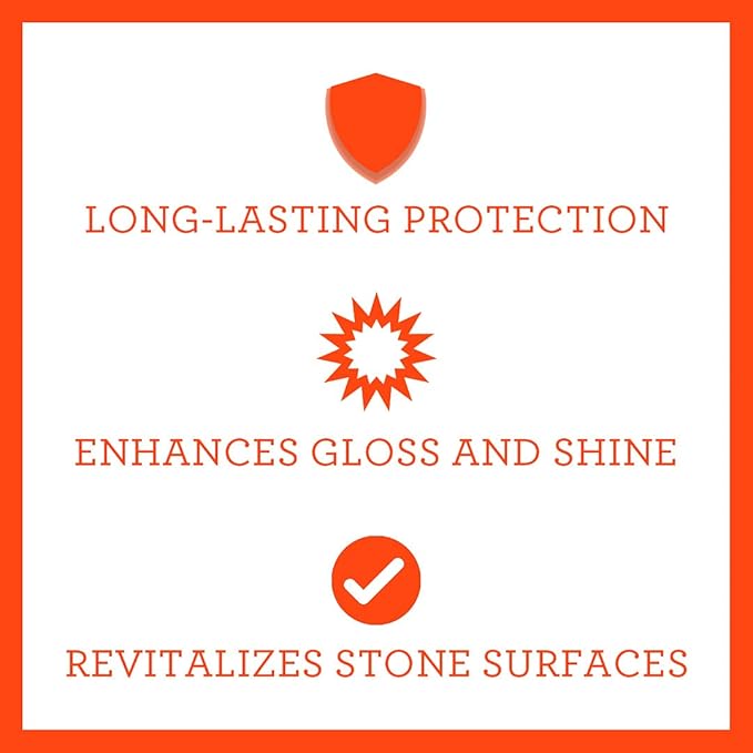 TriNova Granite Sealer & Protector – Best Stone Polish, Protectant & Care - Image 2