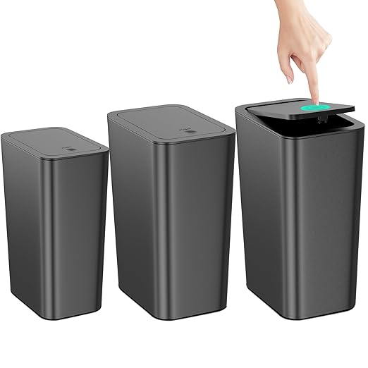 N. NETDOT Bathroom Trash Can by NNETDOT