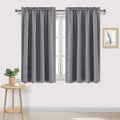 DWCN Grey Room Darkening Blackout Curtains by DWCN