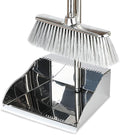 Broom and Dustpan Set, Soft Bristles Indoor Kitchen Broom by throw
