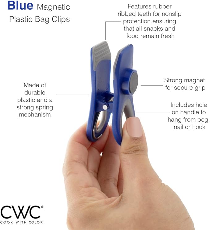 COOK WITH COLOR Bag Clips - Image 3