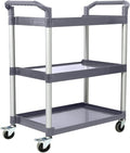 3-Tier Utility Rolling Cart by SHUNYILONG