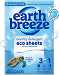 Earth Breeze Laundry Detergent Sheets Fragrance-Free by EarthBreeze