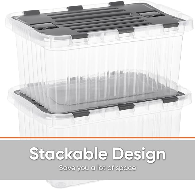 Superio Clear Storage Boxes - Image 4