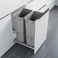 Dowell B18 Aluminum Base Wastebasket Pullout by DowellKitchenBath