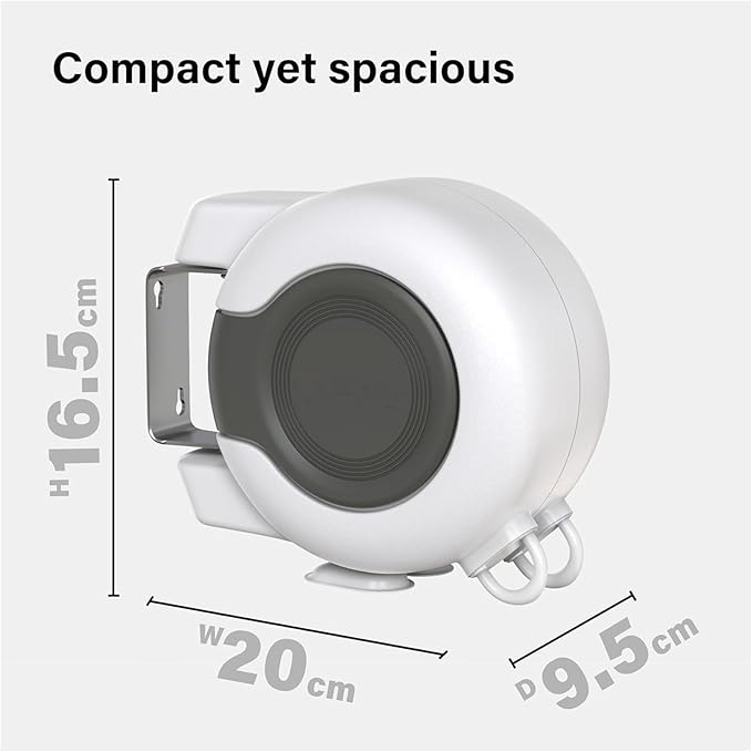 Retractable Double Clothesline – 49 ft x 2 Heavy Duty Clothes Line - Image 5