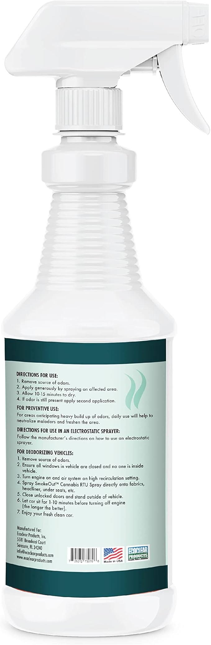 SmokeOut - Commercial Strength Odor Eliminator - Neutralizer, Deodorizer - Image 6