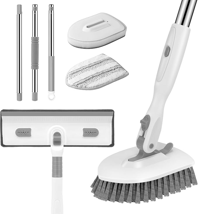 SetSail 4-in-1 Tile Tub Floor Scrubber by SetSail