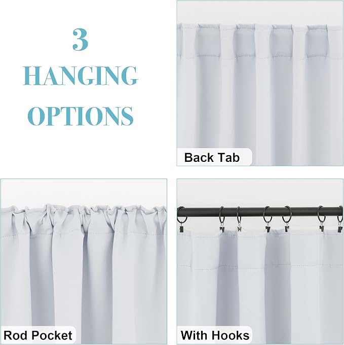 RYB HOME Small Window Curtains - Image 7