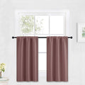 RYB HOME Small Curtains Blackout by RYBHOME