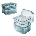 Retainer Case Denture Bath Case, Retainer Cleaner Case by AHYUEE
