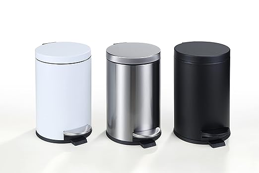 SunnyPoint 4.5 Liter Small Round Trash Can - Image 4