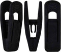 Black Velvet Hangers Clips 40 PCS, Pants Hangers Velvet Clips Easily Add to by TOFIIGREM