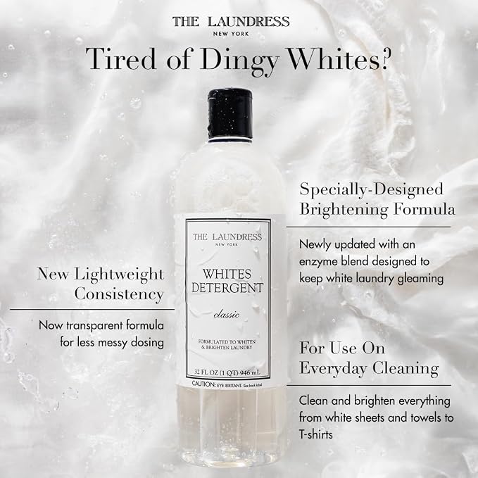 The Laundress Whites Detergent, Concentrated Laundry Detergent Liquid, Tough on - Image 2