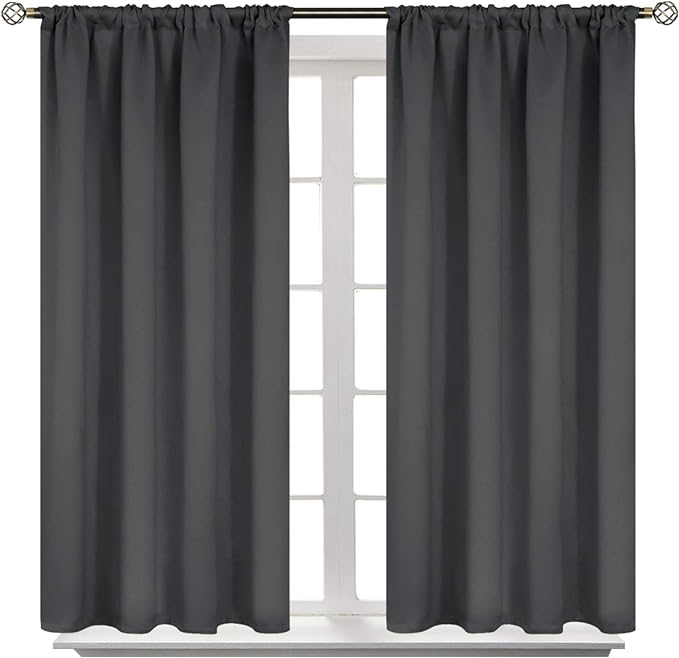 BGment Short Blackout Curtains 48 Inches Length by BGment
