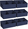 DIMJ Large Closet Shelf Organizer Bins 6 Packs by DiMJ