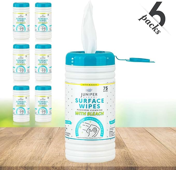 6 Pack Surface Cleaning Wipes - Image 2