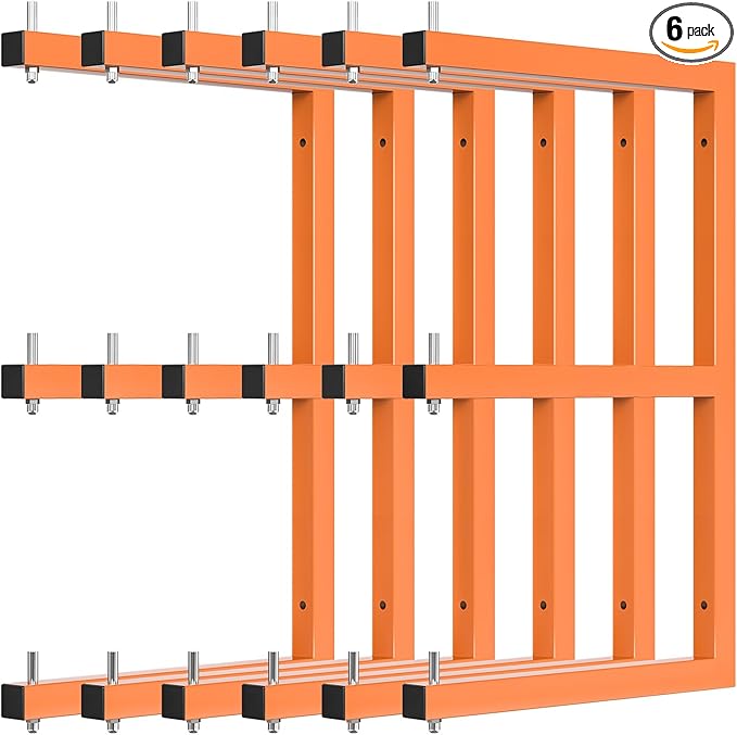 Lumber Rack Wall-Mounted Lumber Storage Rack, Heavy Duty Wood Storage Racks by Riciakik