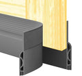 Door Draft Stopper, Door Sweep for Bottom, Weather Stripping Doors Seal Draft by Zibian