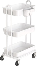 Simple Houseware 3-Tier Multifunctional Rolling Utility Cart by SimpleHouseware