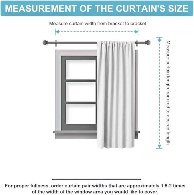 RYB HOME Blackout Curtains - Image 8