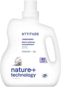 ATTITUDE Liquid Fabric Softener, Plant-Based & Vegan, HE Compatible, Naturally by ATTITUDE