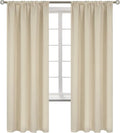 BGment Beige Room Darkening Curtains 72 Inches Long by BGment