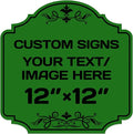 Personalized Aluminum Metal Signs by Repaly