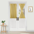 DWCN French Door Curtains – Rod Pocket Thermal Blackout Curtain by DWCN