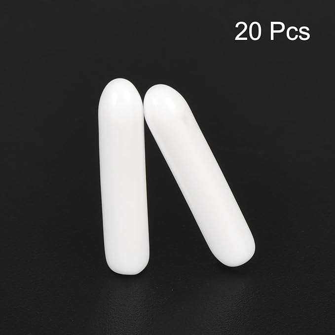 uxcell 20pcs Rubber End Caps 2mm ID Vinyl Round End Cap Cover Screw Thread - Image 2