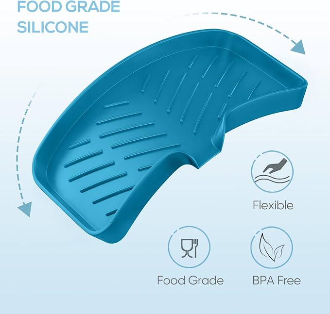 Premium Silicone Soap Holder for Bathroom & Kitchen Sink - Image 3