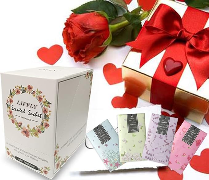 14 Packs Eucalyptus Peppermint Scented Sachets Bag fit Drawers and Closets Long - Image 7