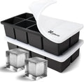 glacio Ice Cube Molds – 2-Pack Silicone Trays by glacio