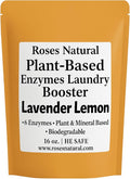 Natural Enzyme Laundry Booster – Lavender Lemon | 6 Enzymes | Biodegradable | by RosesNatural