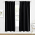 RYB HOME Blackout Curtains for Living Room, Back Tab & Rod Pocket Top by RYBHOME