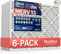 BNX TruFilter 16x20x1 Air Filter MERV 13 by BNX