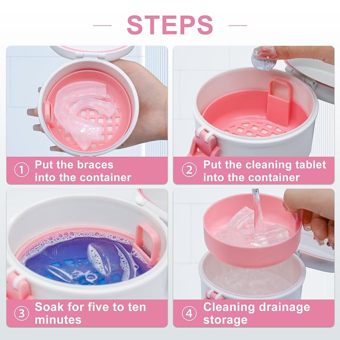 BVN Leak-Proof Denture Bath Cup - Image 4