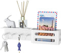 MKO Key Holder for Wall, 12.2In Mail Organizer Holder by MKO