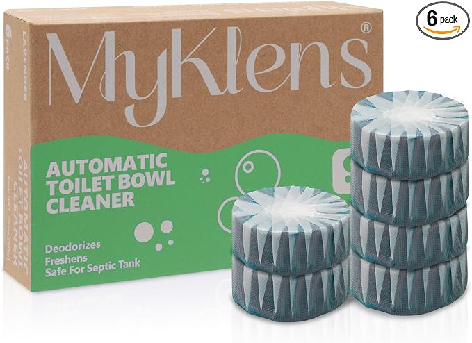 Toilet Bowl Cleaner Tablets, Automatic Toilet Bowl Cleaners, Long-Lasting by MyKlensLife