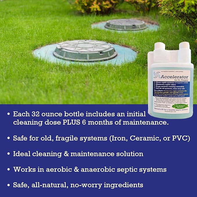 Dr. Pooper Accelerator Septic Tank Treatment - Image 4