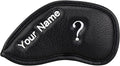 CRAFTSMAN GOLF 12pcs or 1pc Thick Synthetic Leather Golf Iron Head Covers Set by CRAFTSMANGOLF
