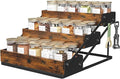 3 Tier Spice Rack Organizer for Cabinet, Foldable Spice Rack for Countertop by KOKSTOP