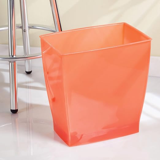 iDesign Small Rectangular Bathroom Trash Cans - Image 5