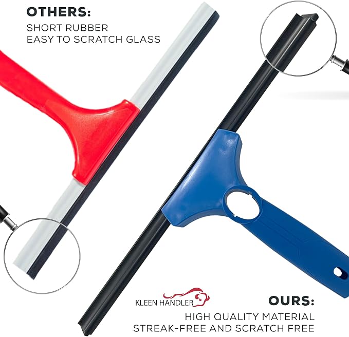 Kleen Handler Pack of 30 Professional 14” Window Washing Squeegee Blades - Image 3