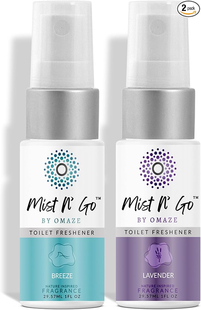 Mist N’ Go by Omaze Travel Bathroom Spray by MISTNGO