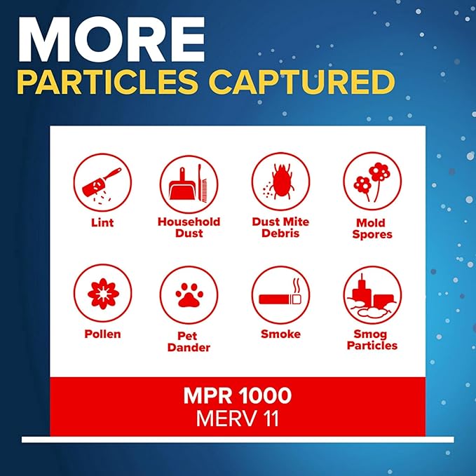 Filtrete 18x24x1 AC Furnace Air Filter, MERV 11, MPR 1000, Micro Allergen - Image 5