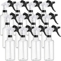 Eccliy 12 Pcs 16 Oz Plastic Spray Bottle, Adjustable Empty Reusable Sprayer by Eccliy