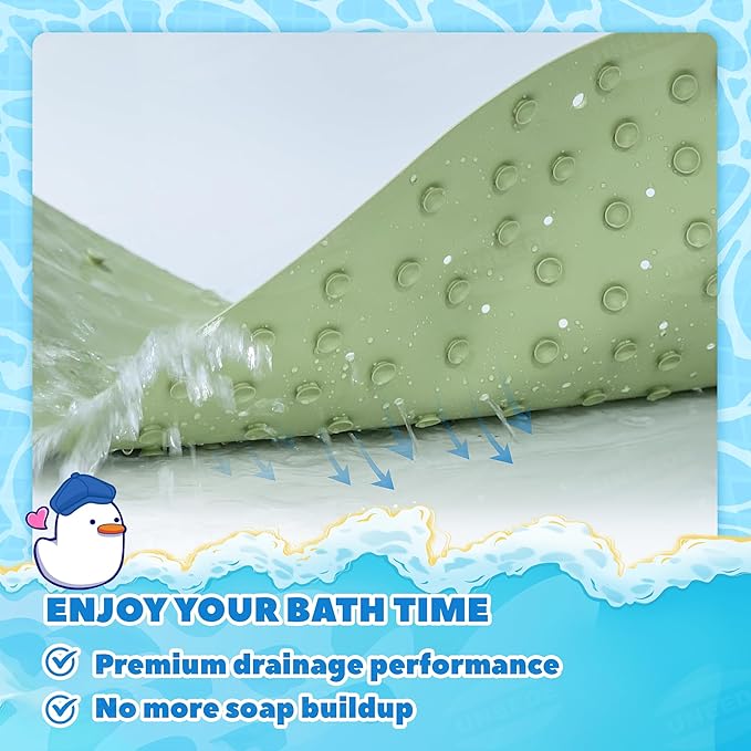 UNEEDE Dinosaur Kids Bathtub Mat - Image 5